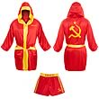 Rocky Ivan Drago Satin Robe and Shorts Set